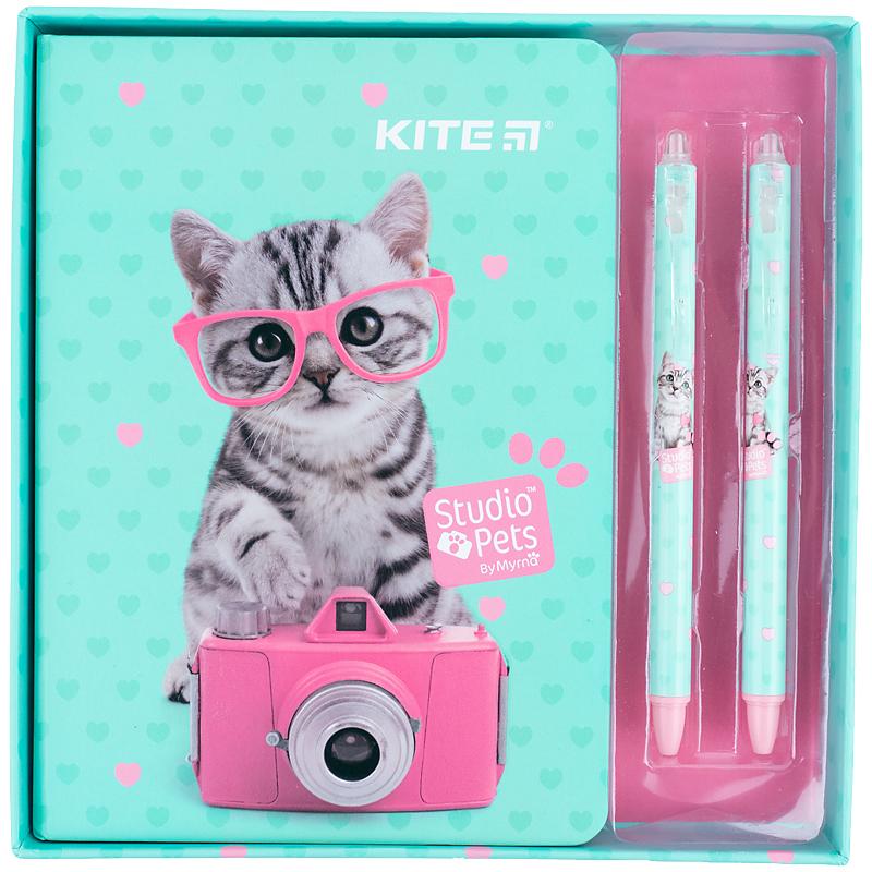 

Набор подарочный Kite SP21-499 Studio Pets блокнот 2 ручки (62301)