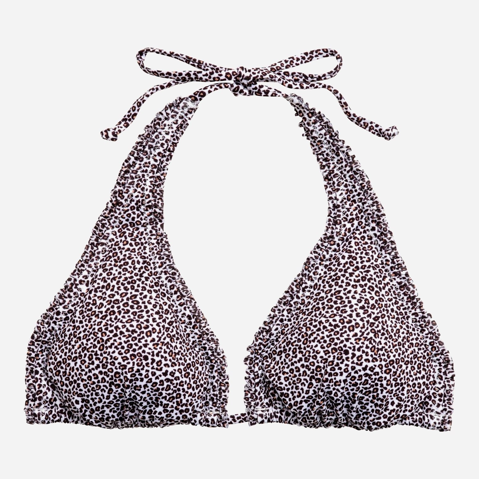 

Верхняя часть купальника H&M 812-510283  Белый/Леопард, Верхняя часть купальника H&M 812-510283 S Белый/Леопард