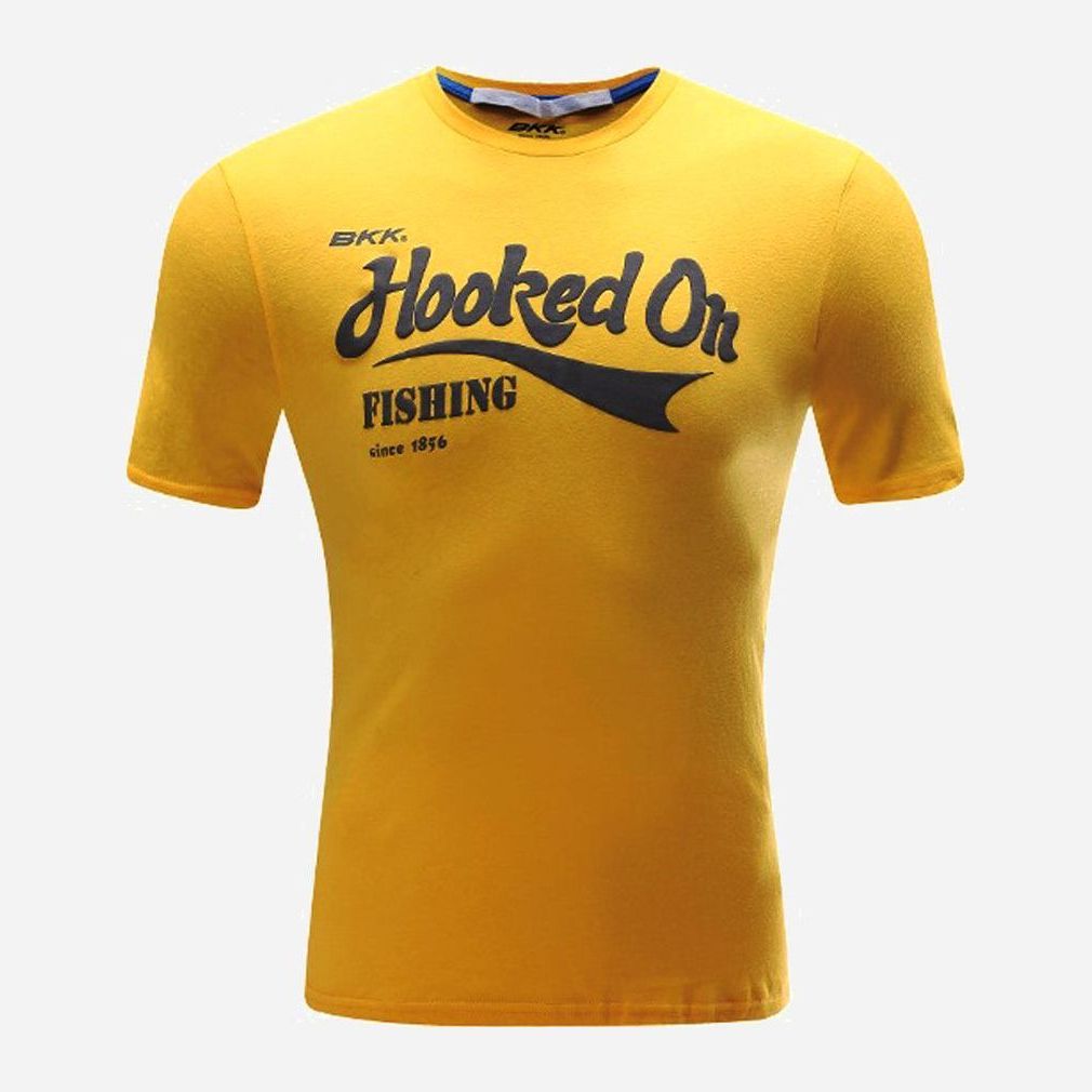 

Футболка BKK Hooked On Fishing T-Shirt F-SA-1224 XXL Yellow