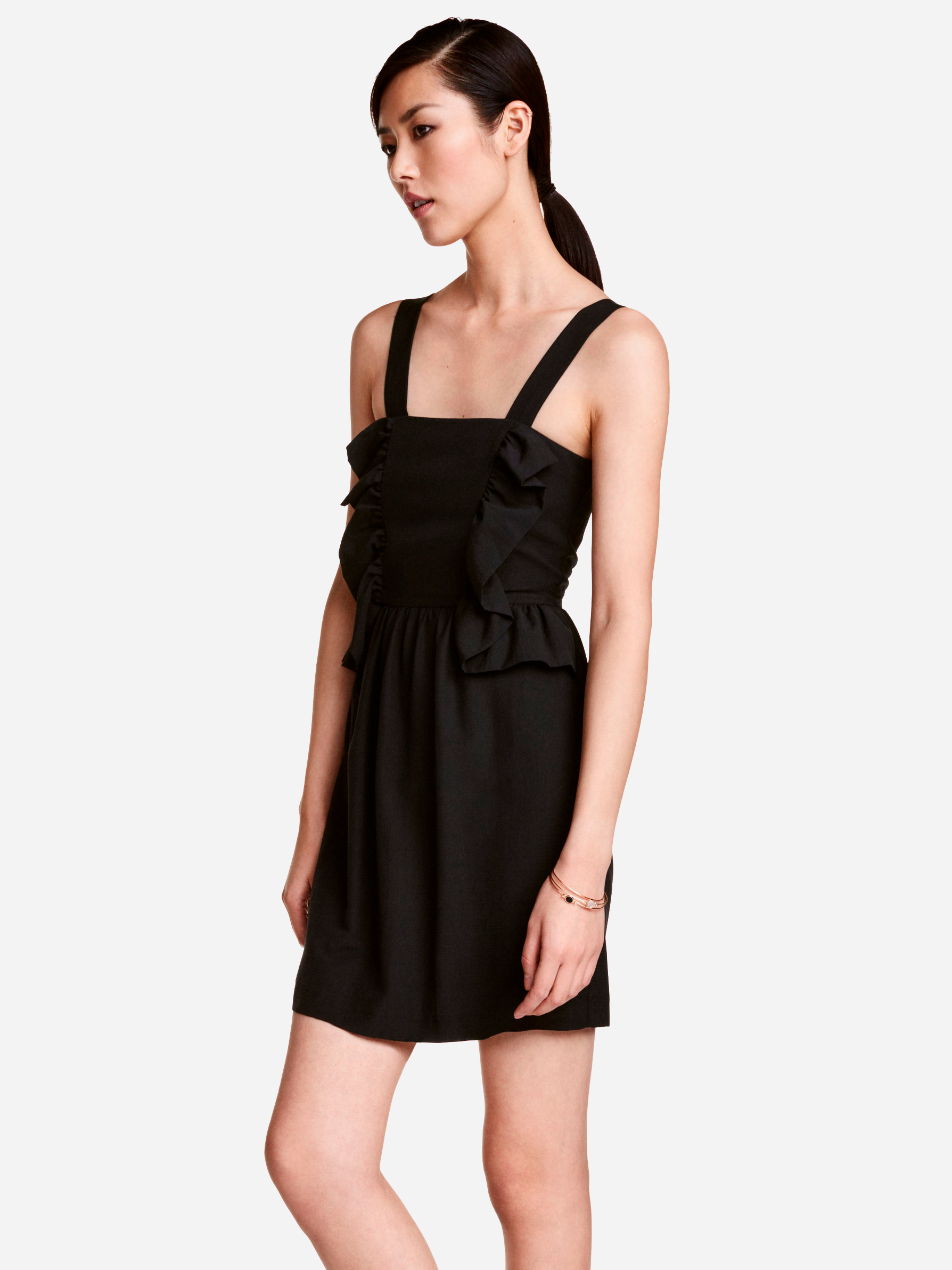 

Платье H&M 02-610446203-017  Черное (СА2000001325704, Платье H&M 02-610446203-017 44 Черное (СА2000001325704)