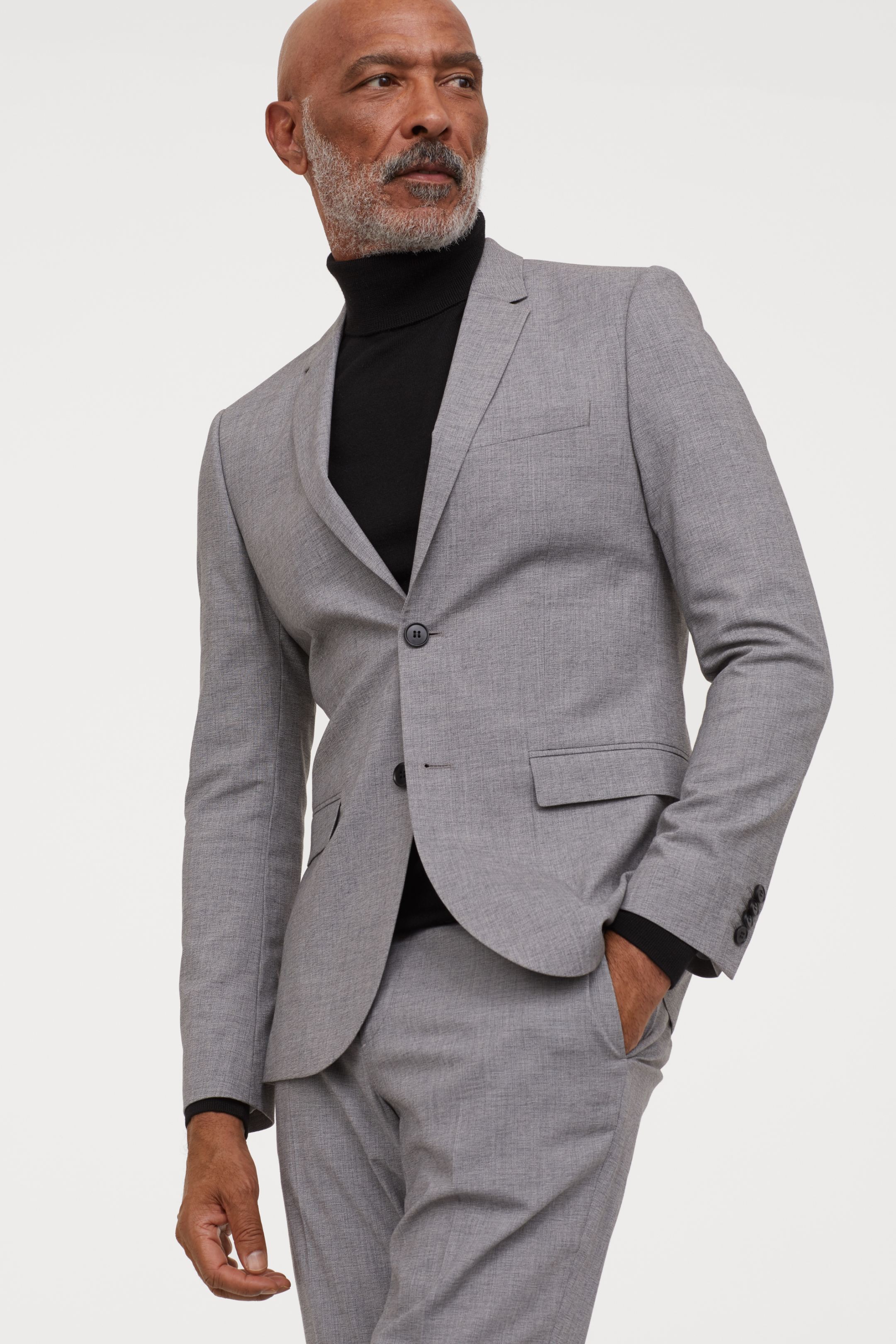 

Пиджак H&M 50 серый 7139950