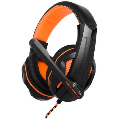 

Наушники Gemix X-370 black-orange