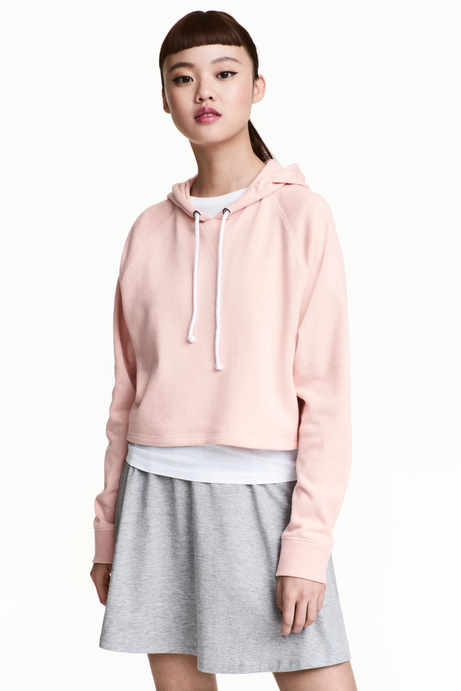 

Худи H&  бледно розовый 12123810386, Худи H&M M бледно розовый 12123810386