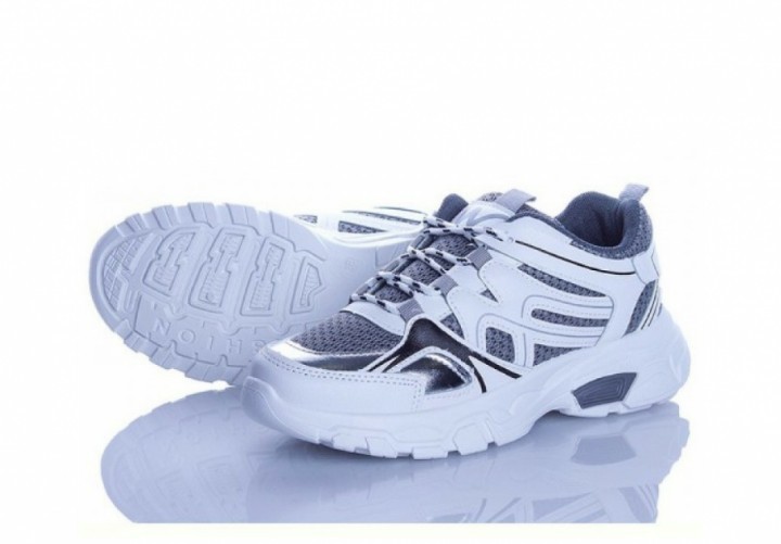 

Кроссовки женские Violeta 80-52 36р.22,5см.,белые жк28