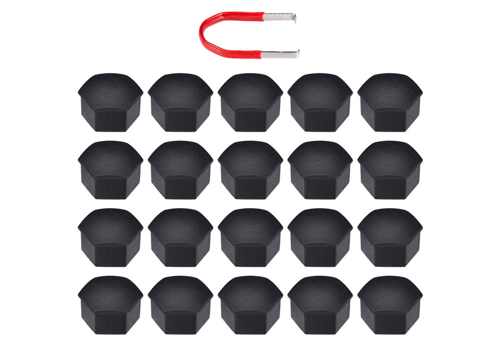 

Набор колпачков на гайки для Tesla Model 3/S/X Black