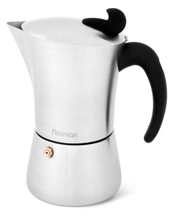 

Кофеварка гейзерная Fissman Henrietta Silver 360мл на 6 чашек