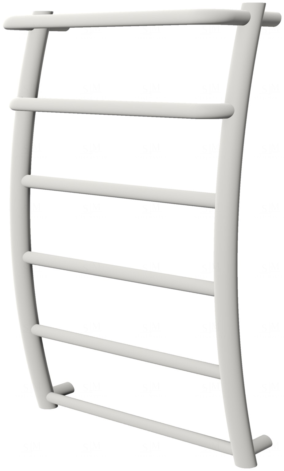 

Сушилка для полотенец Breeze 6-2 белая RAL9016 лесенка 650x432, white