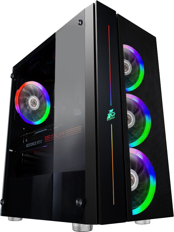 

Корпус 1STPLAYER B7-R1 Color LED Black