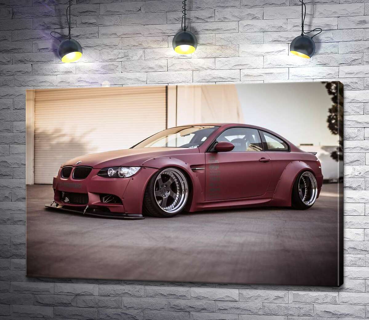 

Картина ArtPoster Багровый автомобиль BMW M5 F10 130x87 см Модуль №1