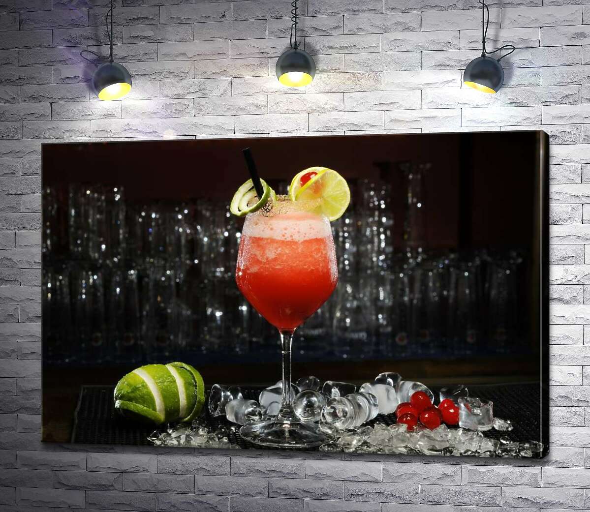

Картина ArtPoster Сочный коктейль Cape Codder с ягодным привкусом 130x86 см Модуль №1