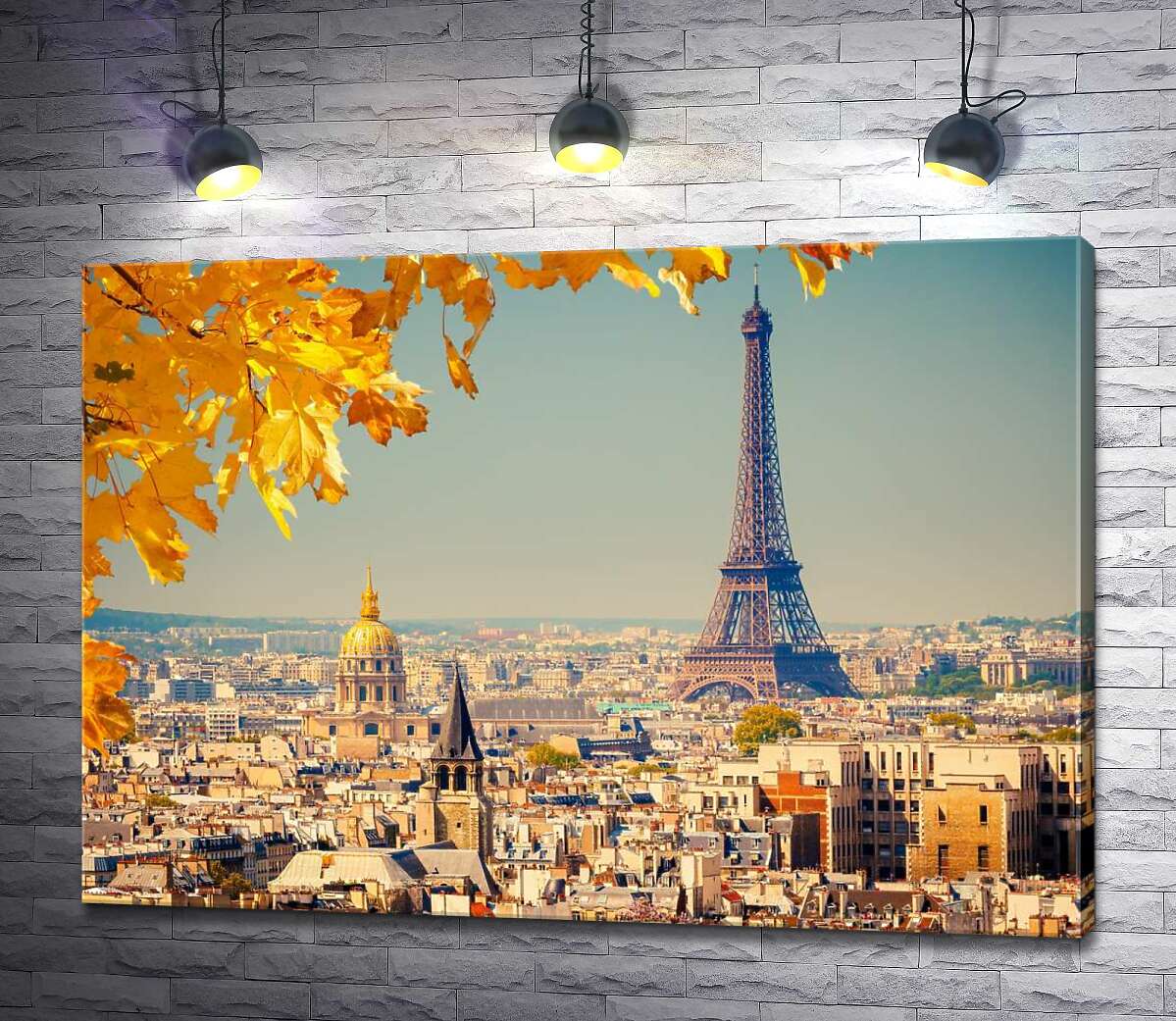 

Картина ArtPoster Теплый день в осеннем Париже 130x92 см Модуль №1