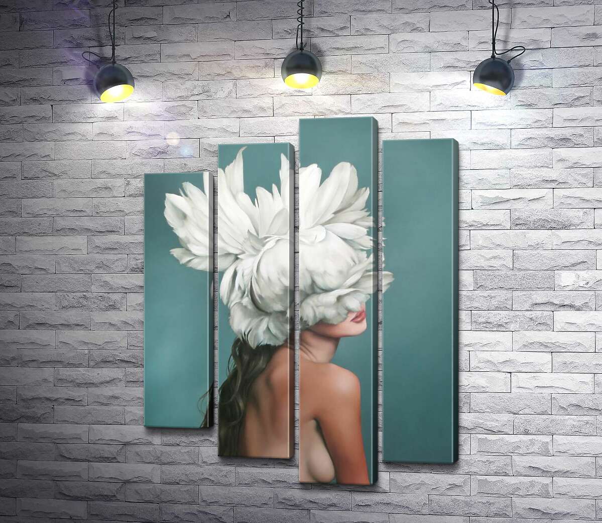 

Модульная картина ArtPoster Девушка с цветочной головой – Эми Джадд (Amy Judd) 100x136 см Модуль №21