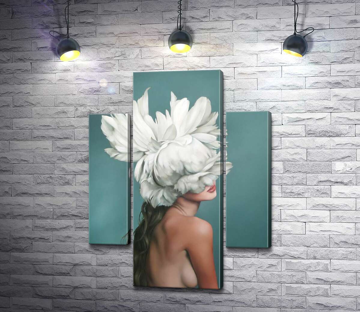 

Модульная картина ArtPoster Девушка с цветочной головой – Эми Джадд (Amy Judd) 100x135 см Модуль №7