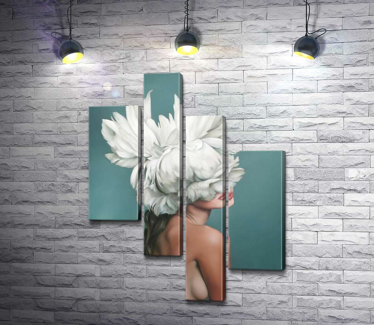 

Модульная картина ArtPoster Девушка с цветочной головой – Эми Джадд (Amy Judd) 100x135 см Модуль №20