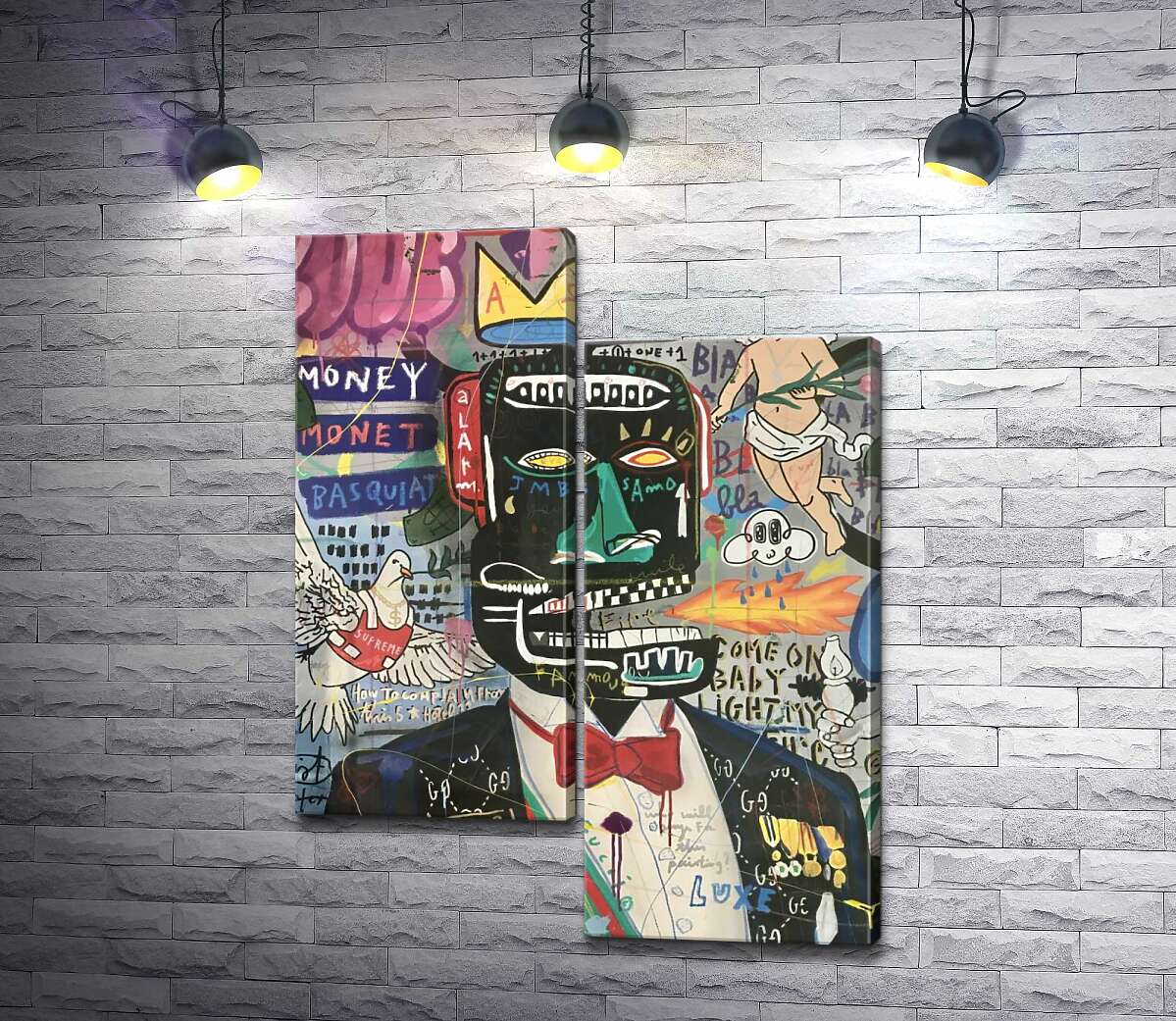

Модульная картина ArtPoster Камень дышит пламенем (Stone breath the flame) – Джисбар 50x67 см Модуль №5
