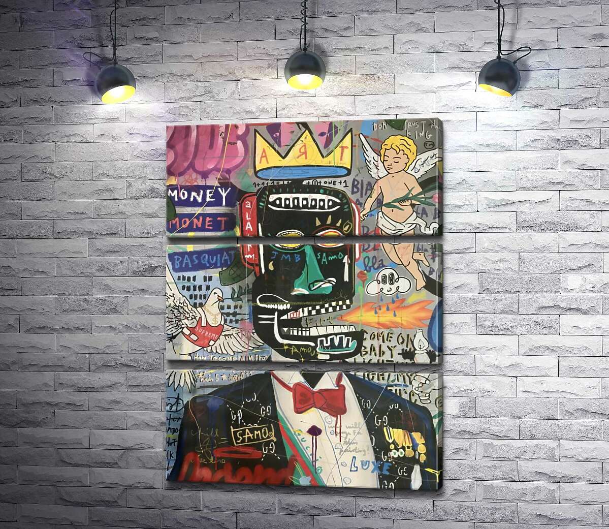 

Модульная картина ArtPoster Камень дышит пламенем (Stone breath the flame) – Джисбар 100x132 см Модуль №13