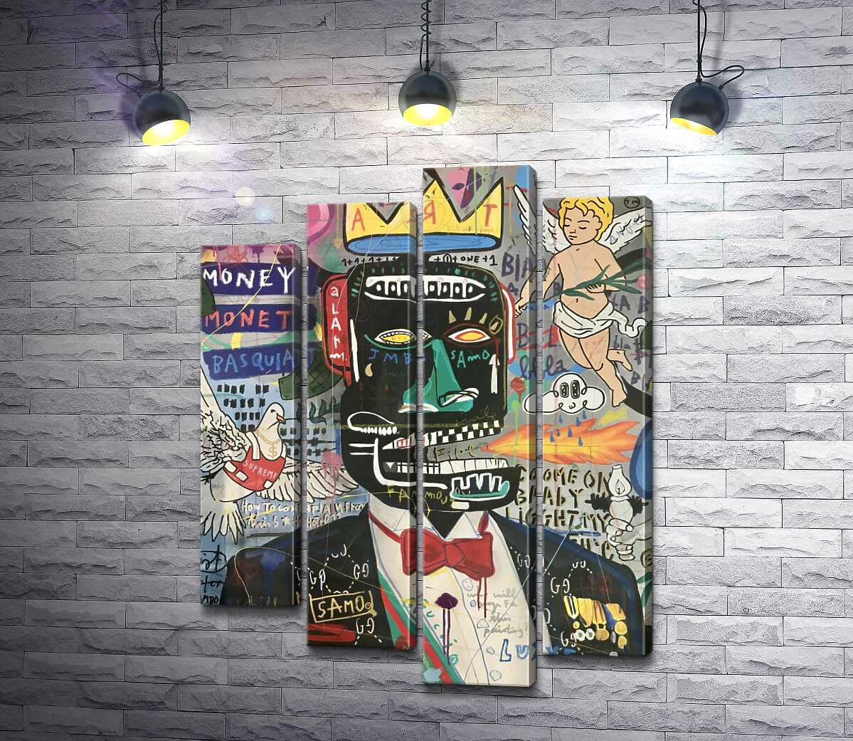 

Модульная картина ArtPoster Камень дышит пламенем (Stone breath the flame) – Джисбар 80x107 см Модуль №21