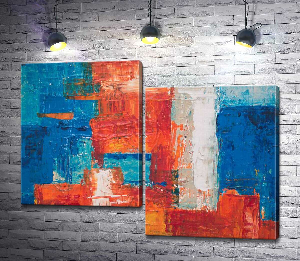 

Модульная картина ArtPoster Красная и синяя абстракция – Стив Джонсон (Steve Johnson) 130x98 см Модуль №5