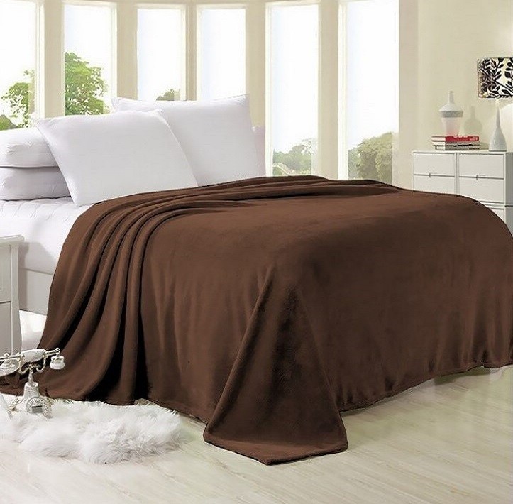 

Плед-покрывало велсофт Шоколад CottonTwill 150х215 см (СТП56-2)