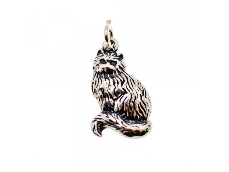 

Серебряный кулон Кот Sky Jewelry 003666