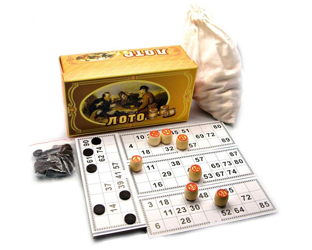 

Настольная игра ЛОТО w9090
