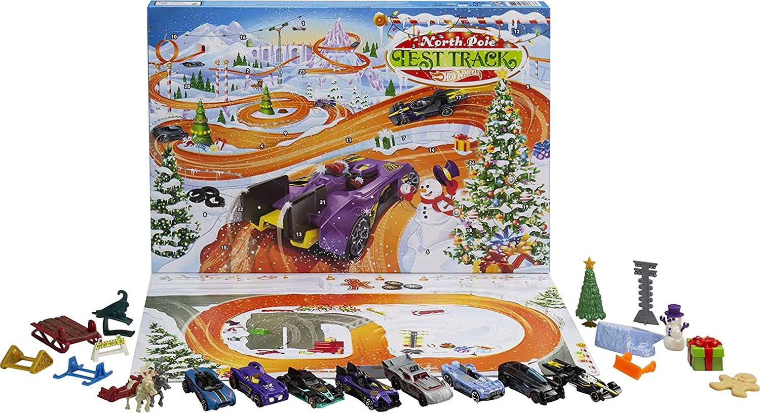 

Хот Вилс Адвент Календарь 2021 Hot Wheels Advent Calendar