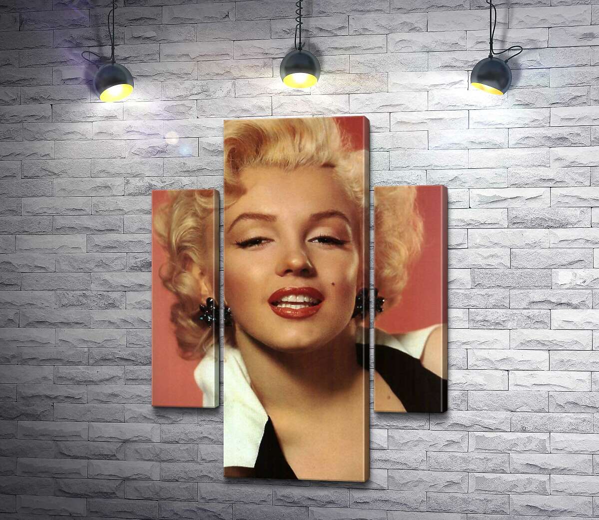 

Модульная картина ArtPoster Мэрилин Монро (Marilyn Monroe) позирует для первого номера журнала Playboy 131x180 см Модуль №7