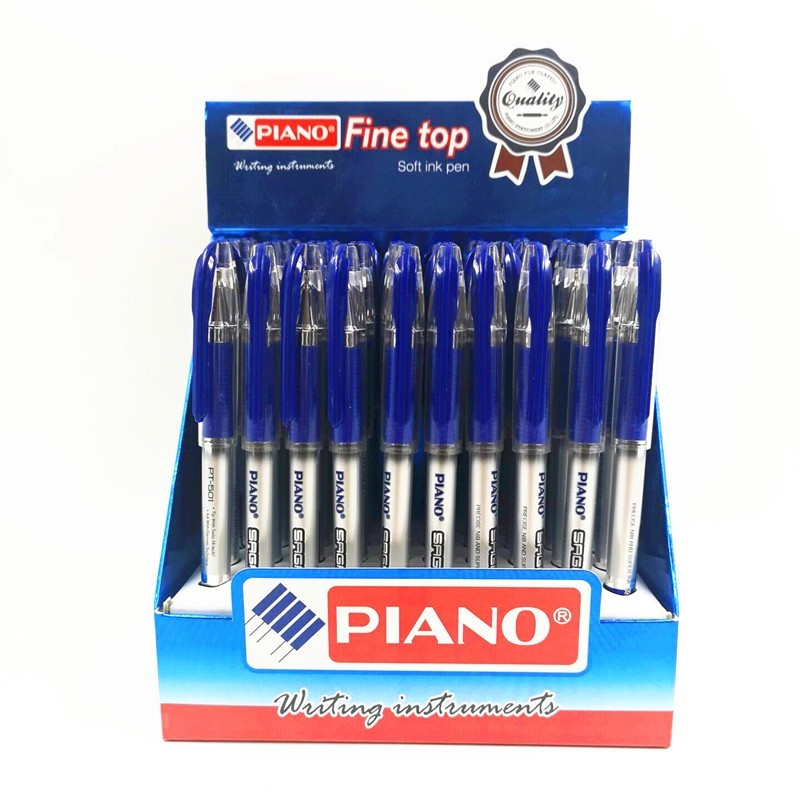 

Упаковка ручок шарикових PIANO на масляной основе 0,7мм 50ШТ. PT-501