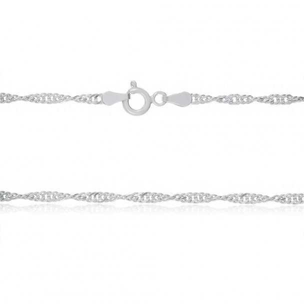

Серебряная цепочка 925 пробы длина 40 см 801Р 1/40