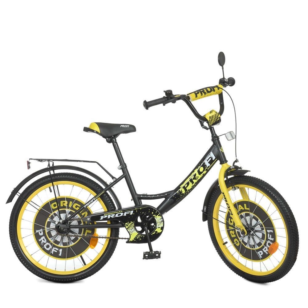 

Велосипед Profi Original boy 20" Y2043 Black / Yellow (Y2043)