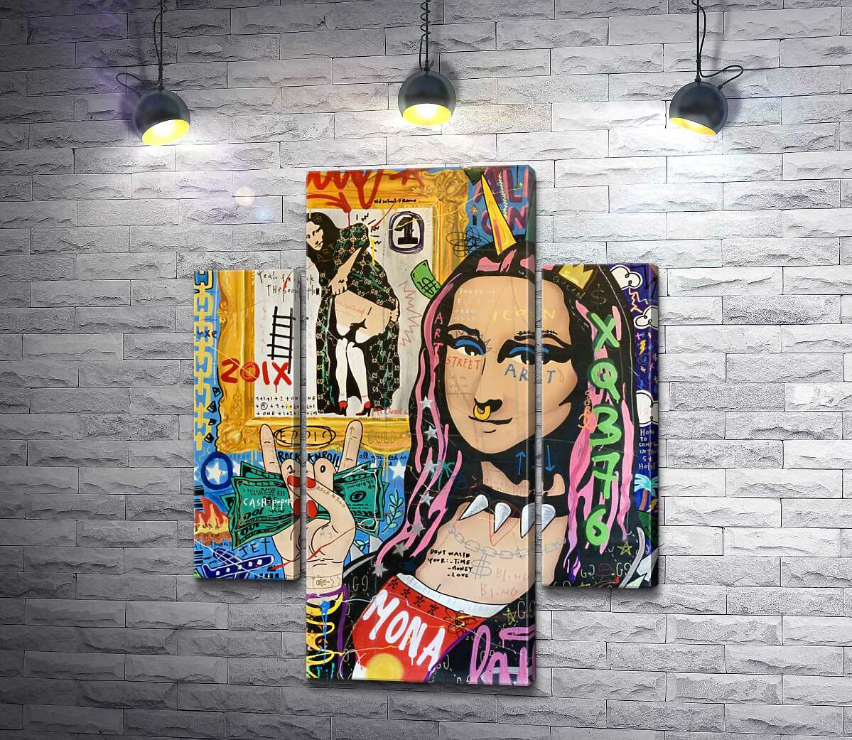 

Модульная картина ArtPoster Панк-музей Мона (Mona Punk Museum) – Джисбар 131x163 см Модуль №7