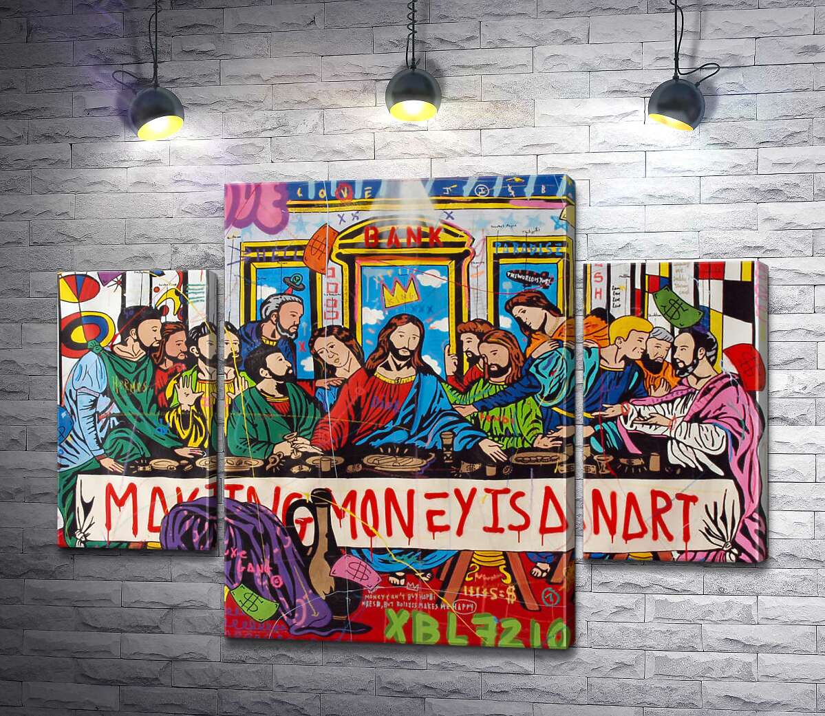 

Модульная картина ArtPoster Подойди к моему столу (Come to my table) – Джисбар 100x75 см Модуль №7