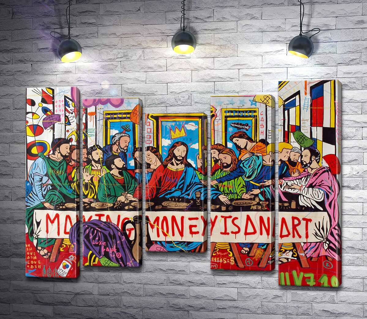

Модульная картина ArtPoster Подойди к моему столу (Come to my table) – Джисбар 100x75 см Модуль №28