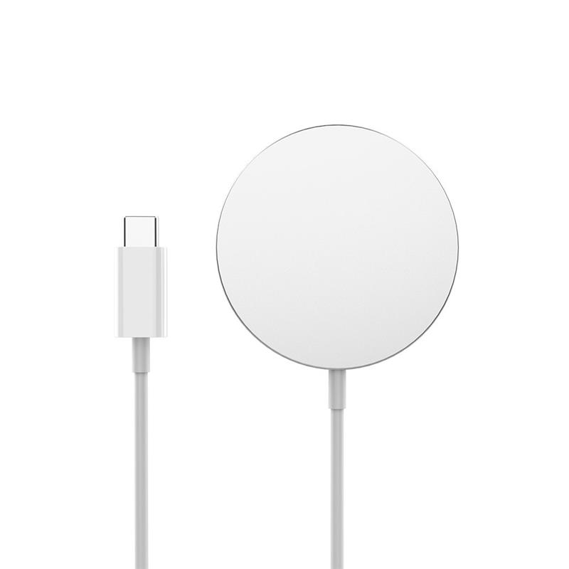 

Беспроводное зарядное устройство СolorWay MagSafe Charger 15W for iPhone White (CW-CHW27Q-WT)