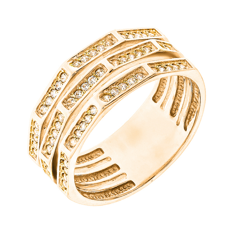 

Кольцо Diamant К3409 19.0