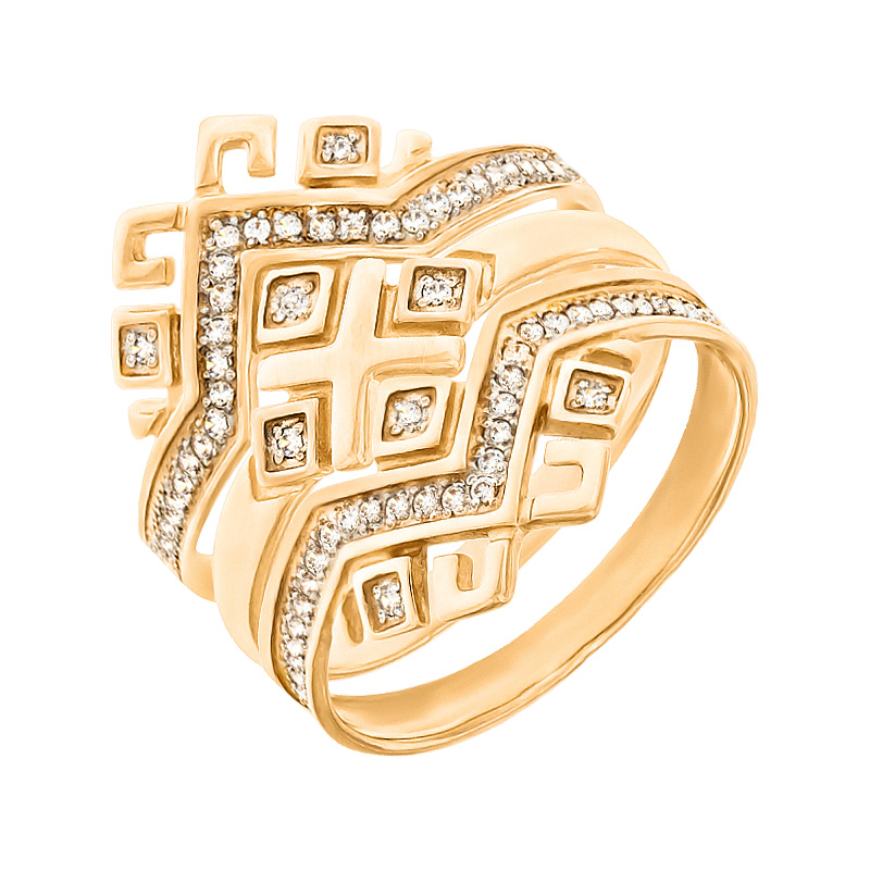 

Кольцо Diamant К3275 18.0
