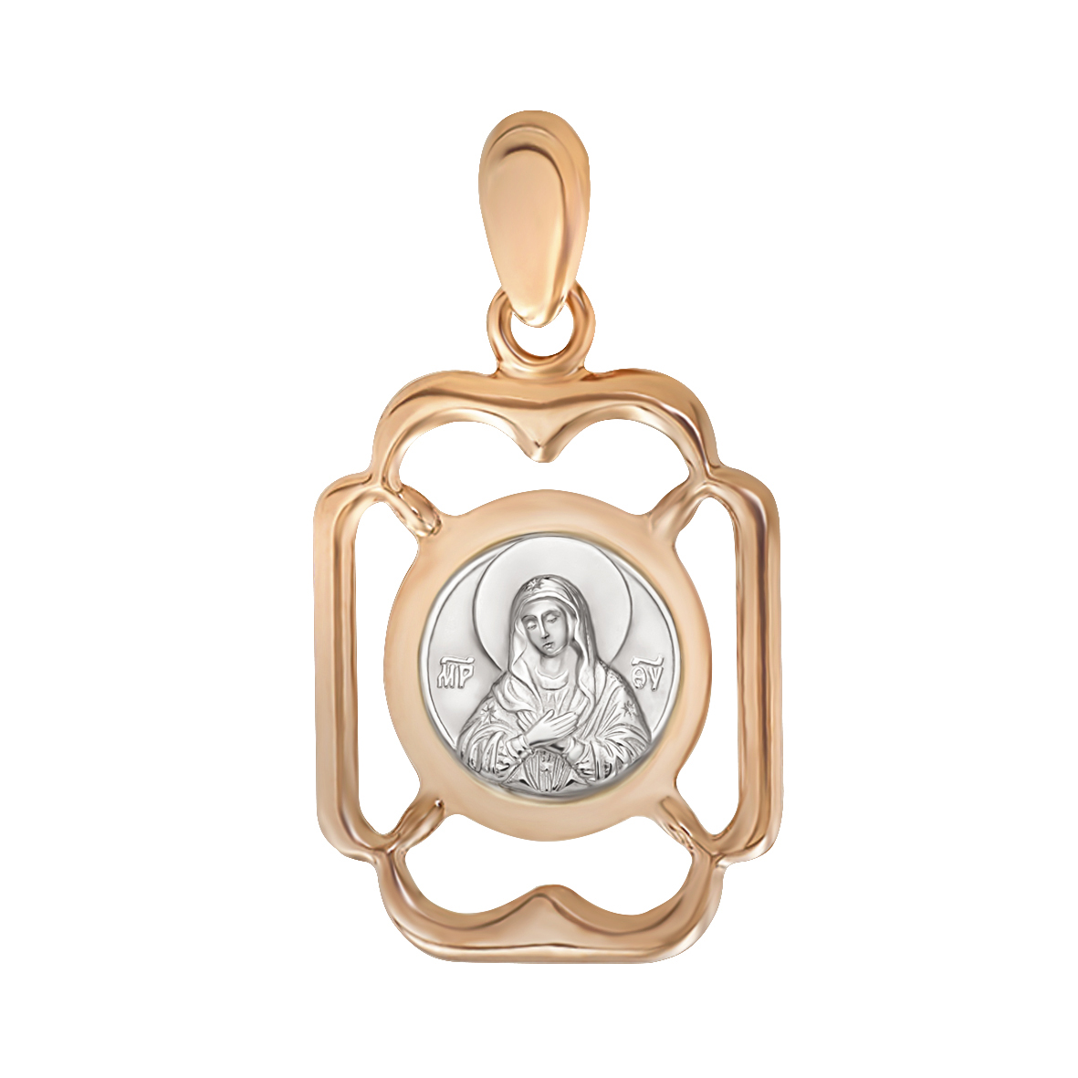 

Золотая ладанка "Икона Божией Матери Умиление" Tango Jewellery Company 120835