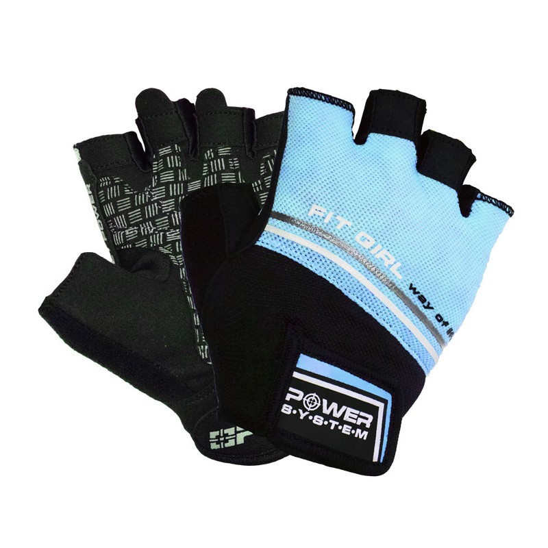 

Перчатки для фитнеса Power System Fit Girl Evo PS-2920 Blue S Original
