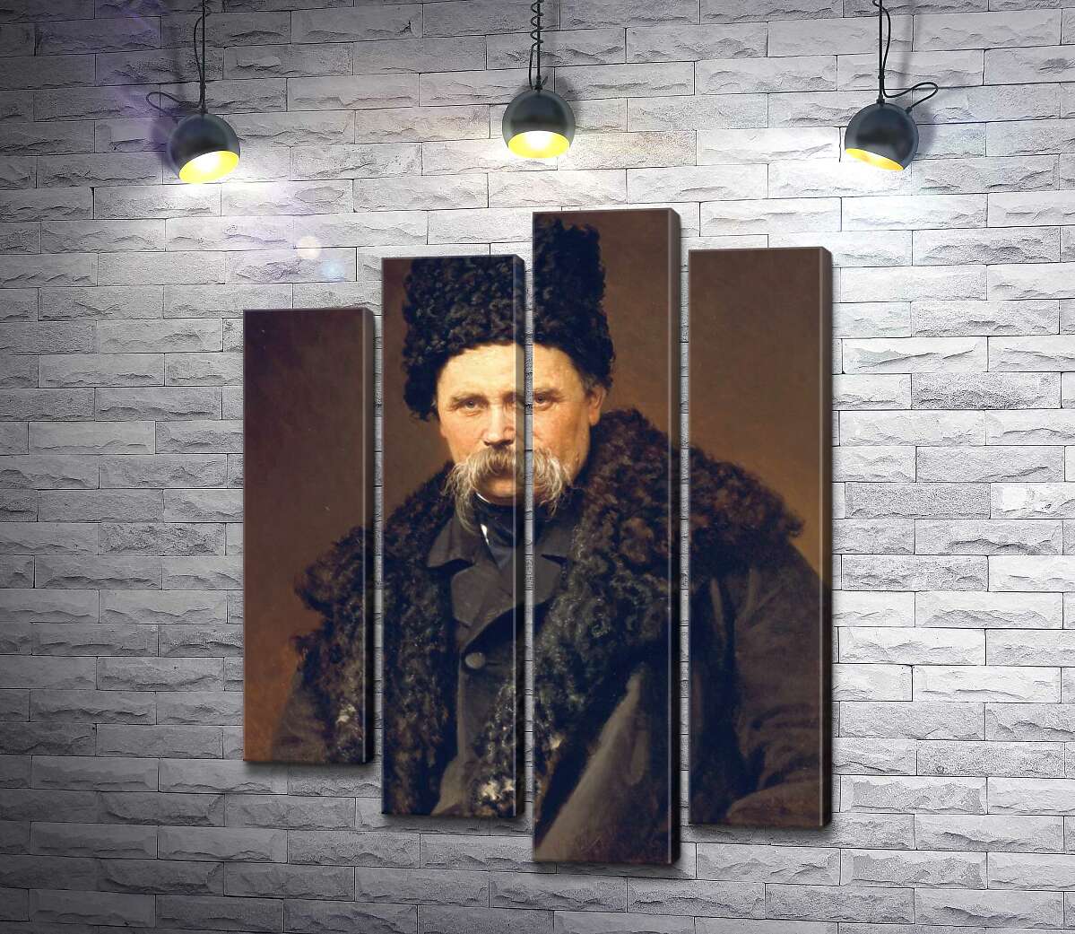 

Модульная картина ArtPoster Тарас Шевченко - Иван Крамской 80x104 см Модуль №21