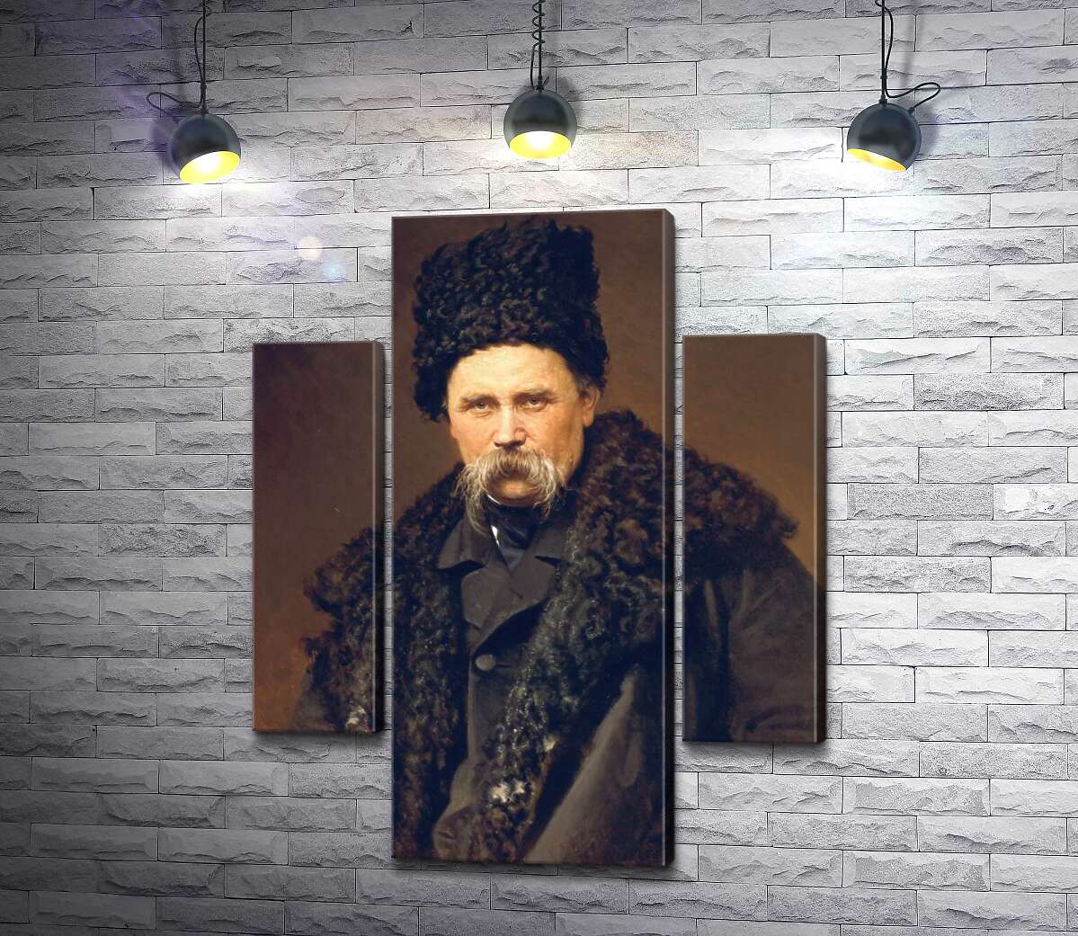 

Модульная картина ArtPoster Тарас Шевченко - Иван Крамской 131x168 см Модуль №7
