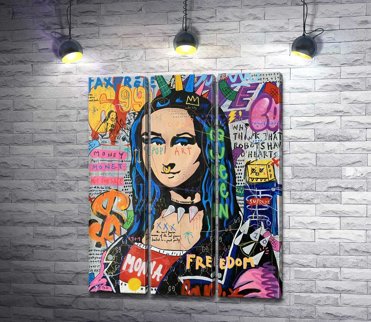 

Модульная картина ArtPoster Супреме Мона (Supreme Mona) – Джисбар 102x128 см Модуль №11