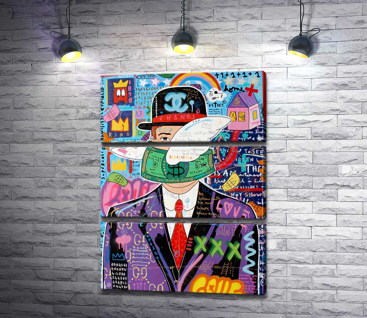 

Модульная картина ArtPoster Сын долларов (The son of dollars) – Джисбар 130x174 см Модуль №13