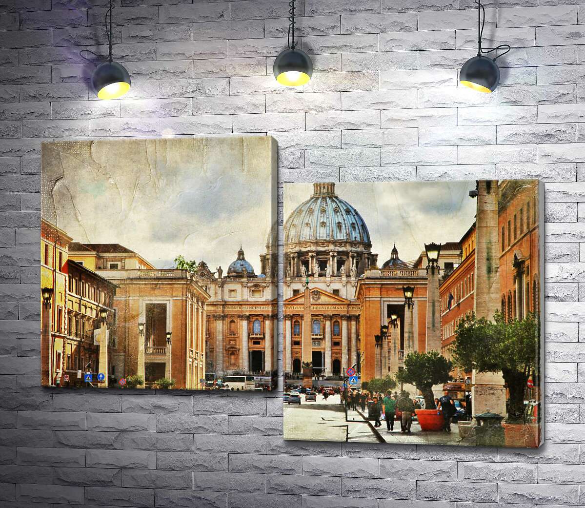 

Модульная картина ArtPoster Собор Святого Петра (St. Peter's Cathedral): вершина итальянского искусства 100x68 см Модуль №5