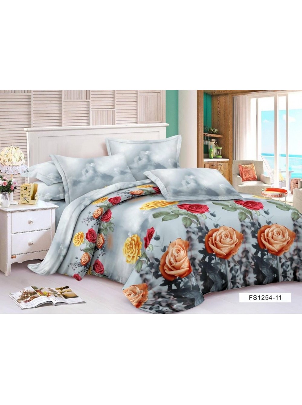

Двухспальный комплект постельного белья Vital - Textile Бязь 3D Premium 180х220 см (BP2-36)