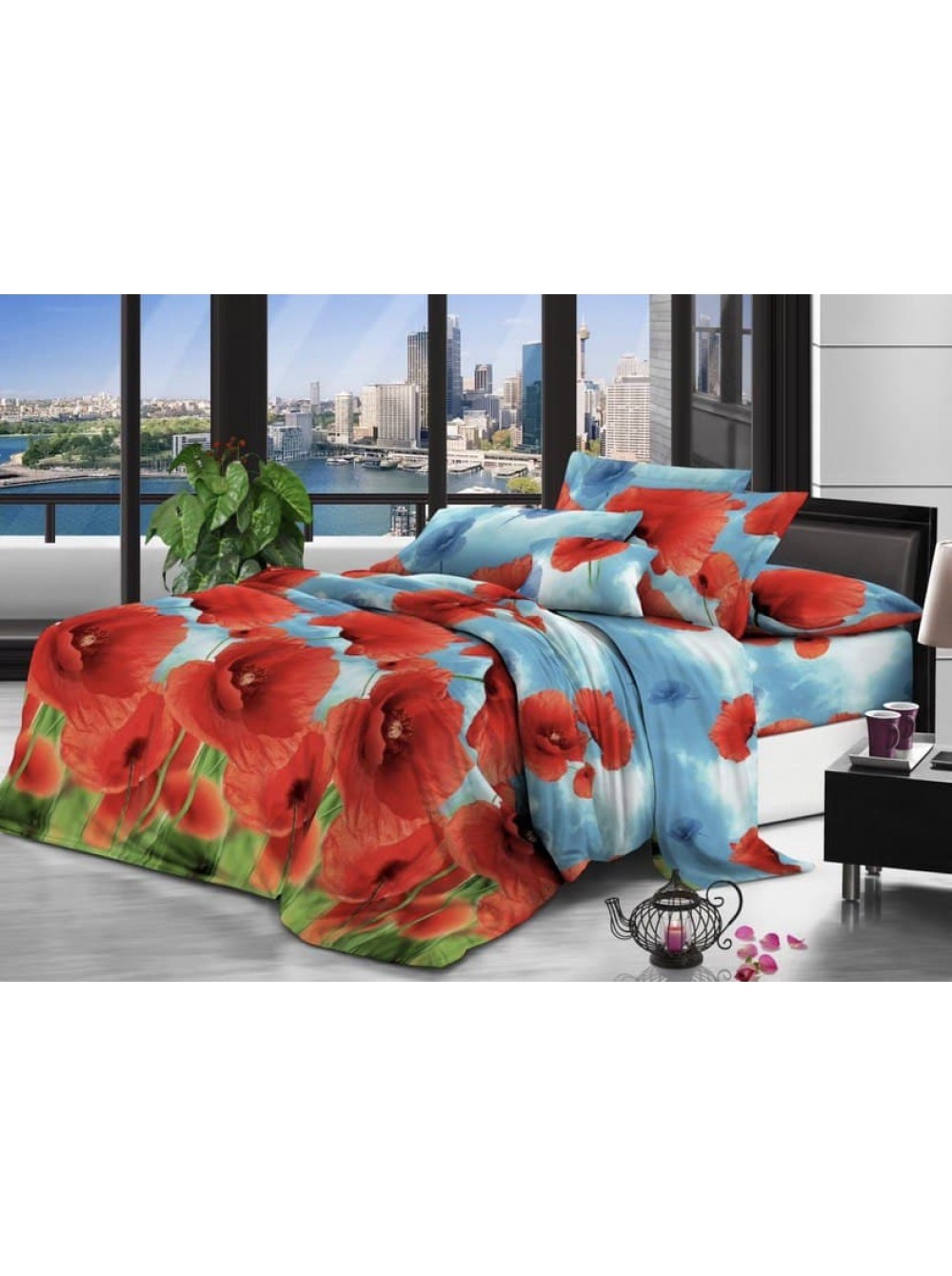 

Двухспальный комплект постельного белья Vital - Textile Бязь 3D Premium 180х220 см (BP2-15)