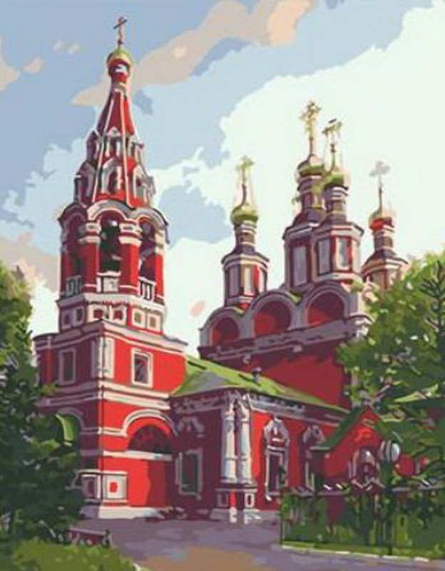 

Картина по номерам JO Y5059 40*50 см Собор