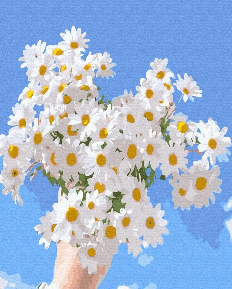 

Картина по номерам Никитошка GX40818 40*50 cм Букет ромашек