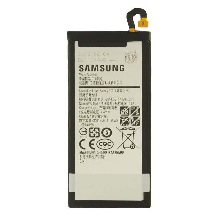 

Аккумулятор Samsung EB-BA520ABE 3000 mAh A5 2017 A520 AAAA/Original тех.пакет