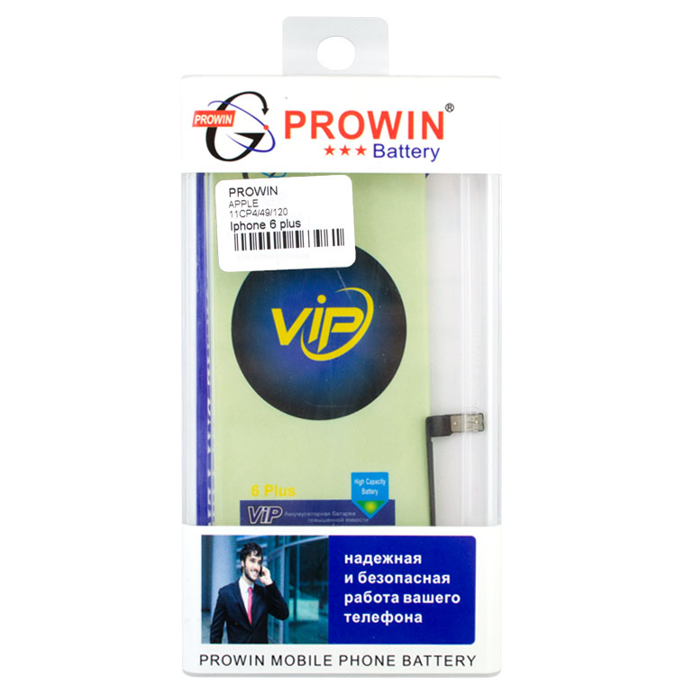 

Аккумулятор Apple iPhone 6 Plus 2915 mAh AAAA/Original Prowin