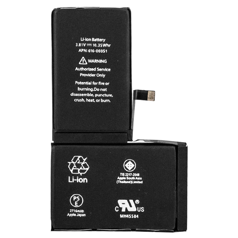 

Аккумулятор Apple iPhone X 2716 mAh AAAA/Original тех.пак